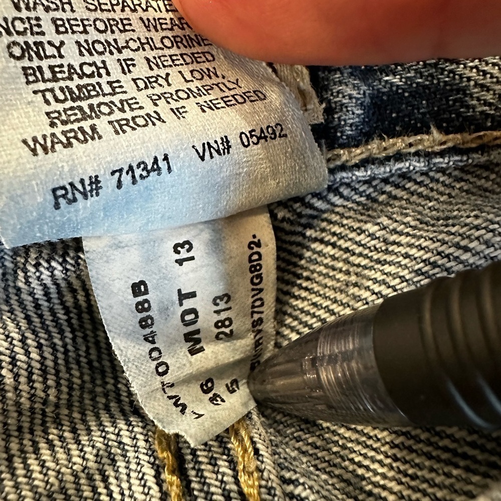 LL Bean Y2K Women Sz: 6 Reg Medium Wash Relaxed Baggy Straight Leg Jeans. - Picture 7 of 11
